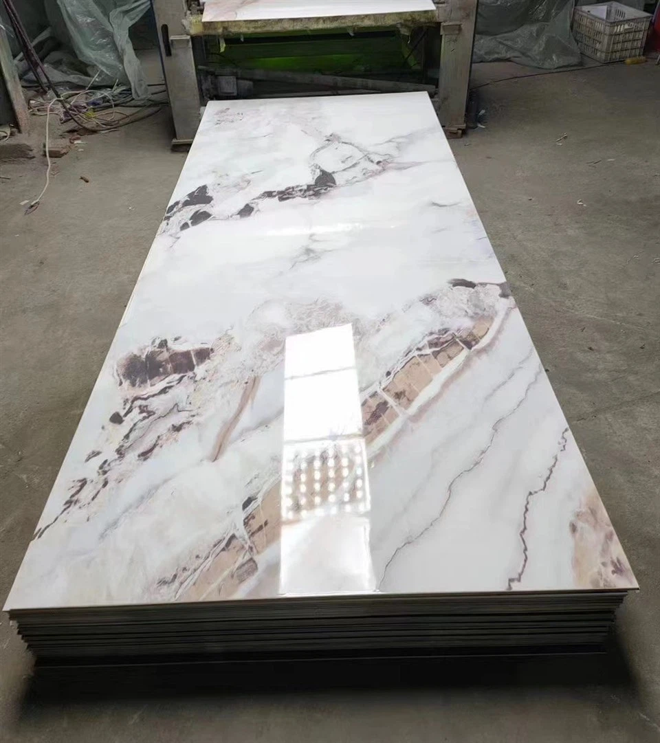 Chinese Manufacturer 1220X2440mm 3mm UV Marble Sheet high quality