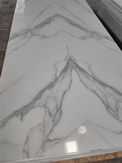 높은 광택 UV 대리석 시트 E1